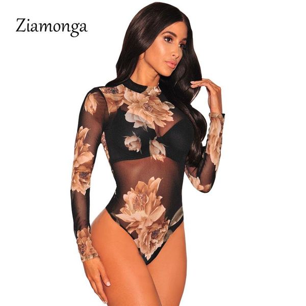 women's jumpsuits & rompers ziamonga 2021 women bodysuits floral printed pattern perfect bodies fit long sleeve bodycon bodysuit mesh p, Black;white
women's jumpsuits & rompers ziamonga 2021 women bodysuits floral printed pattern perfect bodies fit long sleeve bodycon bodysuit mesh p, Black;white