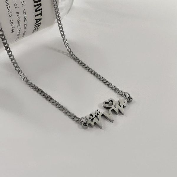 pendant necklaces vsnow harajuku heartbeat letter love wave necklace for women girls hiphop metallic silver color chain jewelry
pendant necklaces vsnow harajuku heartbeat letter love wave necklace for women girls hiphop metallic silver color chain jewelry
