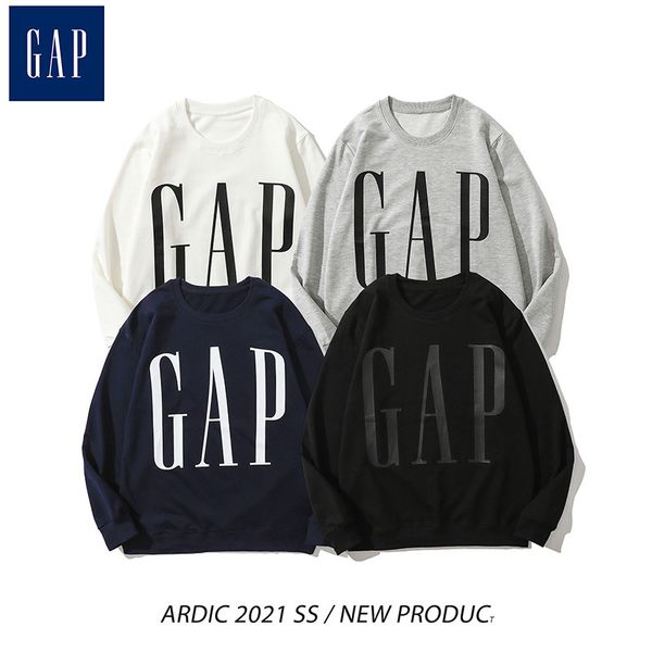 brand hoodie gap round neck sweater 2021 spring and autumn new pure cotton terry pullover large loose casual couple top, Black
brand hoodie gap round neck sweater 2021 spring and autumn new pure cotton terry pullover large loose casual couple top, Black