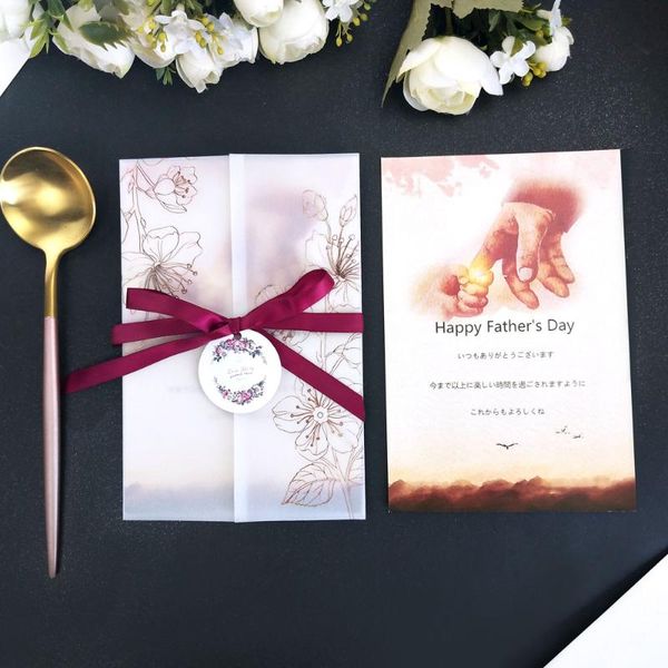 greeting cards 50pcs transparent wedding invitations vellum wrap personalized printing for bridal shower party invites
greeting cards 50pcs transparent wedding invitations vellum wrap personalized printing for bridal shower party invites