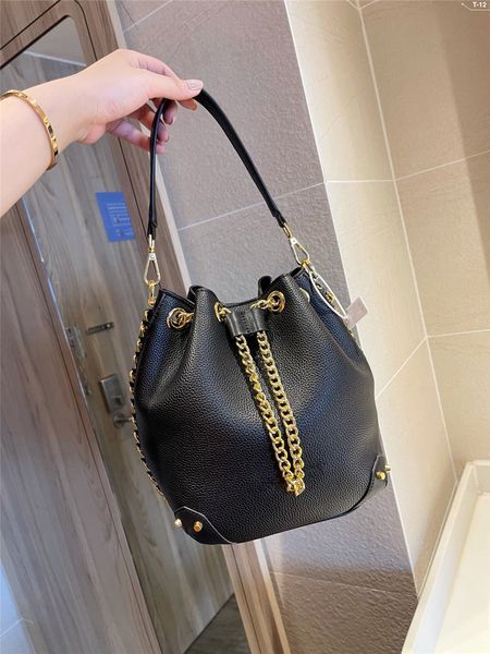 2021 spring new chain design bucket bag women fashion designer leather handbag 5 color choice shoulder bag
2021 spring new chain design bucket bag women fashion designer leather handbag 5 color choice shoulder bag