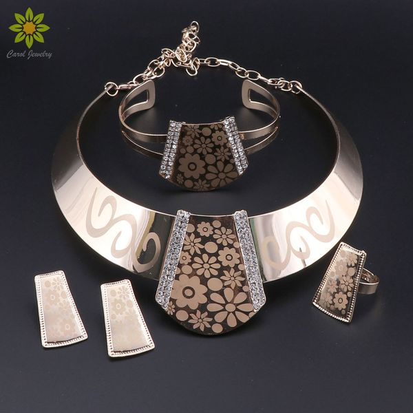 jewelry sets bridal dubai gold-color women customer nigerian wedding fashion african beads set brand wholesale, Black
jewelry sets bridal dubai gold-color women customer nigerian wedding fashion african beads set brand wholesale, Black