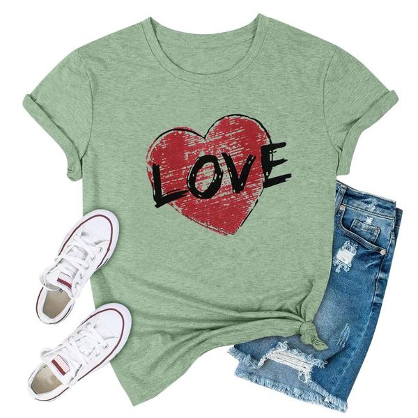 women's t-shirt harajuku t shirt women clothing love letters print o-neck short sleeve tee tunic camisetas de mujer haut femme, White
women's t-shirt harajuku t shirt women clothing love letters print o-neck short sleeve tee tunic camisetas de mujer haut femme, White