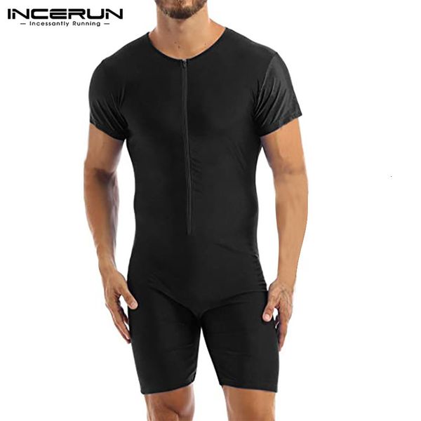 2021 new incerun pajamas rompers zipper short sleeve solid color sleepwear cozy ny jumpsuits homewear leisure men playsuits s-5xl 4fr1, Black;brown
2021 new incerun pajamas rompers zipper short sleeve solid color sleepwear cozy ny jumpsuits homewear leisure men playsuits s-5xl 4fr1, Black;brown