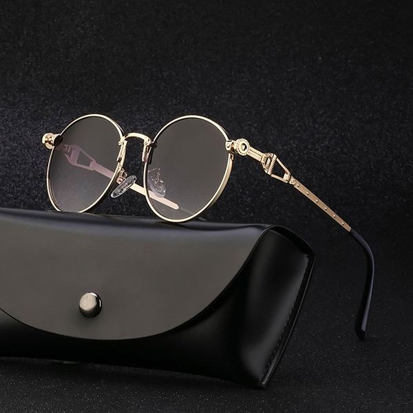 sunglasses vintage small round men women classic retro gothic steampunk metal brand designer sun glasses oculos uv400, White;black
sunglasses vintage small round men women classic retro gothic steampunk metal brand designer sun glasses oculos uv400, White;black