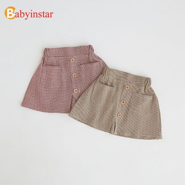 skirts babyinstar baby girls skirt 2021 toddler children vintage style clothes high waist buttons pocket
skirts babyinstar baby girls skirt 2021 toddler children vintage style clothes high waist buttons pocket