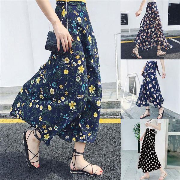 one piece fashion womens skirts chiffon floral n26 print ankle length empire summer, Black
one piece fashion womens skirts chiffon floral n26 print ankle length empire summer, Black