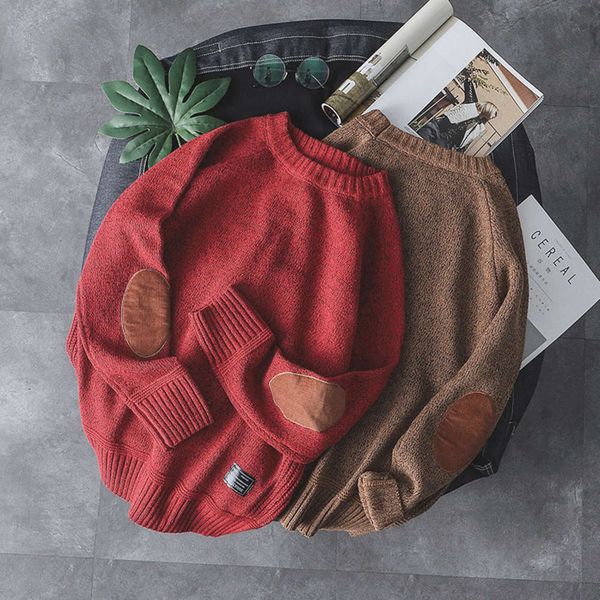 autumn and winter men's korean version half high collar thickened solid color sweater trend loose base shirt youth, White;black 
autumn and winter men's korean version half high collar thickened solid color sweater trend loose base shirt youth, White;black