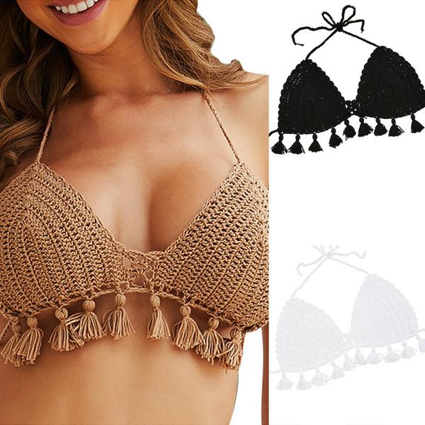 women's swimwear candy color woven tassel bandage bikini bra bubble spring 2021 fashion sagace bikinis set, White;black
women's swimwear candy color woven tassel bandage bikini bra bubble spring 2021 fashion sagace bikinis set, White;black