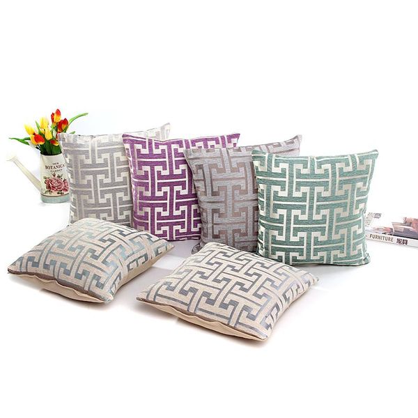 chenille yarn dyed plaid jacquard sofa cushion cover 42x42cm modern simple throw pillow cases decorative home l car chair
chenille yarn dyed plaid jacquard sofa cushion cover 42x42cm modern simple throw pillow cases decorative home l car chair