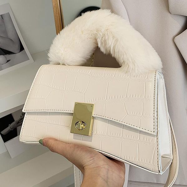 evening bags crocodile pattern totes with plush handle 2021 winter pu leather women's luxury designer handbag shoulder messenger bag
evening bags crocodile pattern totes with plush handle 2021 winter pu leather women's luxury designer handbag shoulder messenger bag