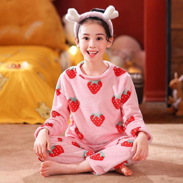 pajamas teens girl sets flannel winter warm kids pyjamas autumn baby boys cartoon sleepwear casual big children's home clothes, Blue;red
pajamas teens girl sets flannel winter warm kids pyjamas autumn baby boys cartoon sleepwear casual big children's home clothes, Blue;red
