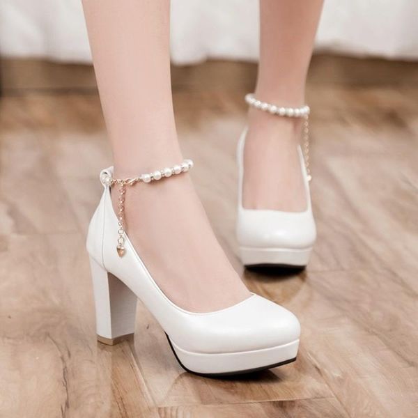 dress shoes women's pumps super high heel pu pearl buckle platform spring autumn fashion wedding party blue pink plus size 33-43, Black
dress shoes women's pumps super high heel pu pearl buckle platform spring autumn fashion wedding party blue pink plus size 33-43, Black