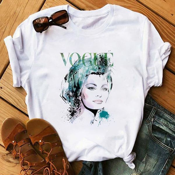 maycaur arrival vogue printed harajuku womens t shirt fashion summer short sleeve casual, White
maycaur arrival vogue printed harajuku womens t shirt fashion summer short sleeve casual, White