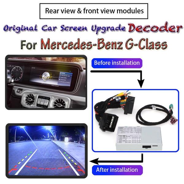car rear view cameras& parking sensors for - g-class w463 2021~2021 camera module decoder original screen interface upgrading ca
car rear view cameras& parking sensors for - g-class w463 2021~2021 camera module decoder original screen interface upgrading ca