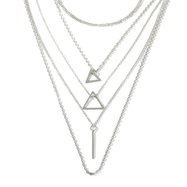 chokers fashion europe and america necklace wild multilayer hollow size triangle word long chain ms. wholesale, Golden;silver
chokers fashion europe and america necklace wild multilayer hollow size triangle word long chain ms. wholesale, Golden;silver