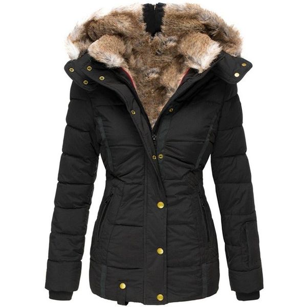 women's jackets plus size 5xl parkas women thick long sleeve hooded cashmere jacket ladies solid color puffer down coat outerwear zippe, Black;brown
women's jackets plus size 5xl parkas women thick long sleeve hooded cashmere jacket ladies solid color puffer down coat outerwear zippe, Black;brown
