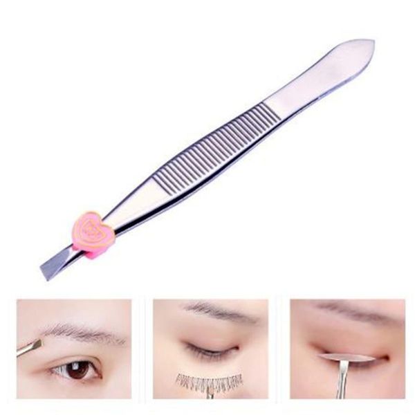eyebrow tools & stencils silver stainless steel tweezers slant tip eye brow tweezer clip for face hair removal make up
eyebrow tools & stencils silver stainless steel tweezers slant tip eye brow tweezer clip for face hair removal make up