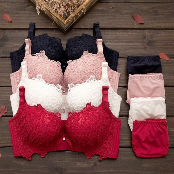 bras sets luxury underwear set fashion push up gather bra for women lace padded cotton thick lingerie embroidery no rims, Red;black
bras sets luxury underwear set fashion push up gather bra for women lace padded cotton thick lingerie embroidery no rims, Red;black