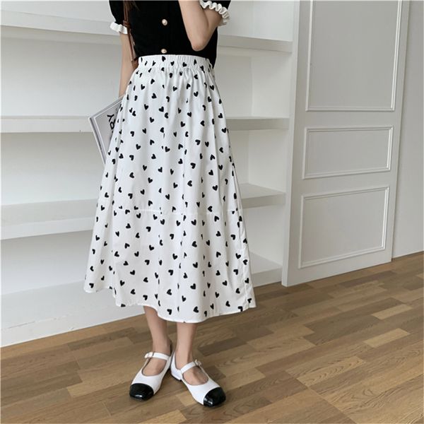 women's tracksuits hzirip women's skirts for prom, heart prints, pockets, middle length, high waist, line a, summer, loose, chic,, Gray
women's tracksuits hzirip women's skirts for prom, heart prints, pockets, middle length, high waist, line a, summer, loose, chic,, Gray