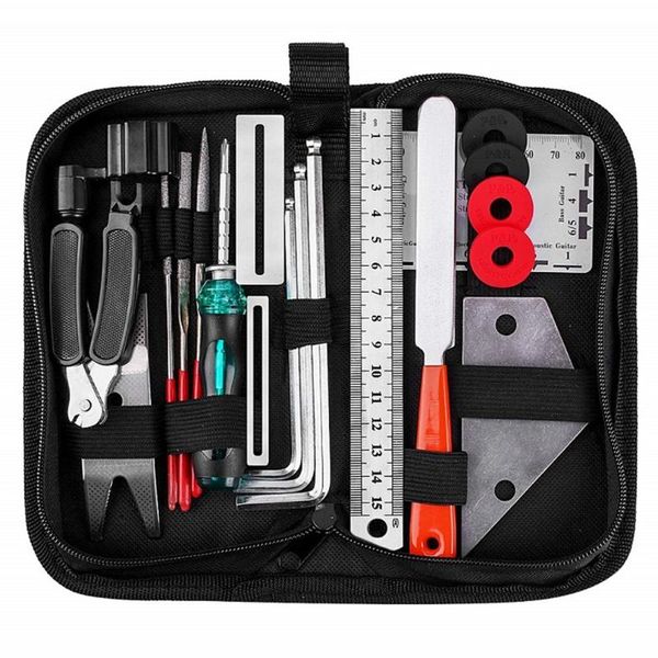 professional hand tool sets guitar repairing kit wire plier string organizer fingerboard protector hex wrencher files spanner wrench
professional hand tool sets guitar repairing kit wire plier string organizer fingerboard protector hex wrencher files spanner wrench