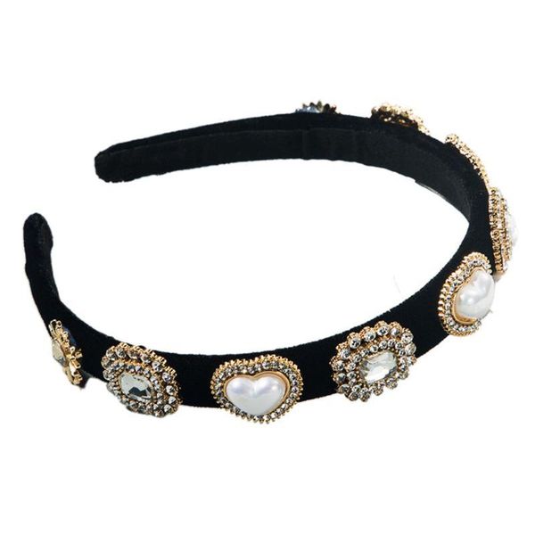 hair clips & barrettes korean vintage women velvet headband geometric imitation pearl luxury hoop multilayers rhinestone banquet bandana c1f, Golden;silver
hair clips & barrettes korean vintage women velvet headband geometric imitation pearl luxury hoop multilayers rhinestone banquet bandana c1f, Golden;silver