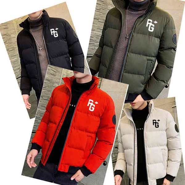 2021 pg print men's winter warm slim long sleeve heated jacket zipper windbreaker thickened men outwear casual coats cotton, Black;brown
2021 pg print men's winter warm slim long sleeve heated jacket zipper windbreaker thickened men outwear casual coats cotton, Black;brown