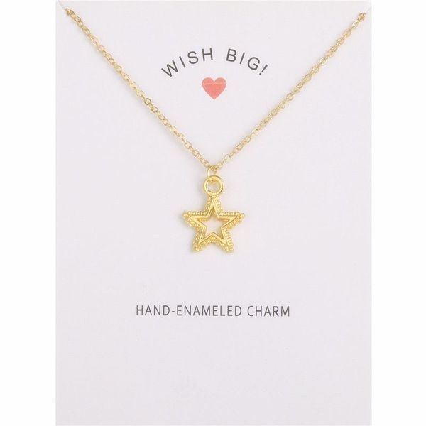 wishing star pendants necklace five-pointed star necklaces for women girls fashion jewelry, Silver
wishing star pendants necklace five-pointed star necklaces for women girls fashion jewelry, Silver