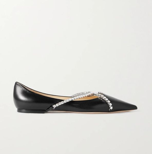 popular brands genevi flats criss-cross crystal studded chains women's ballerinas shoes lady pointed toe comfort walking eu35-43, Black
popular brands genevi flats criss-cross crystal studded chains women's ballerinas shoes lady pointed toe comfort walking eu35-43, Black
