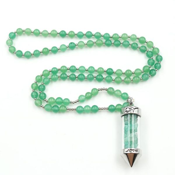 pendant necklaces fysl silver plated wish bottle green aventurine with long beads chain necklace lapis lazuli jewelry
pendant necklaces fysl silver plated wish bottle green aventurine with long beads chain necklace lapis lazuli jewelry