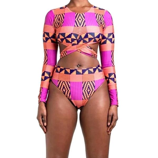 bikini swimsuit long sleeve print high waist swimsuit surfing beach
bikini swimsuit long sleeve print high waist swimsuit surfing beach