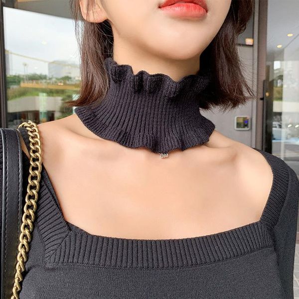 bow ties womens knitted ruffled fake collar neck scarf girls necklace shirt false for sweater detachable wrap ruff, Black;gray
bow ties womens knitted ruffled fake collar neck scarf girls necklace shirt false for sweater detachable wrap ruff, Black;gray