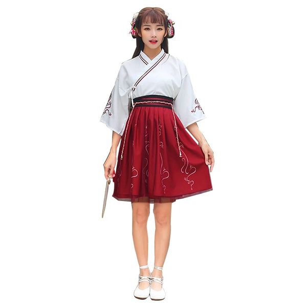 traditional ancient chinese style hanfu costume women vintage oriental han dynasty princess daily clothing fairy dresses 12277, Red
traditional ancient chinese style hanfu costume women vintage oriental han dynasty princess daily clothing fairy dresses 12277, Red
