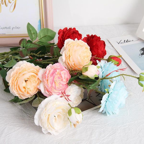 decorative flowers & wreaths piece of peony simulation flower fashion european style fake wedding bridal bouquet indoor home party decoratio
decorative flowers & wreaths piece of peony simulation flower fashion european style fake wedding bridal bouquet indoor home party decoratio