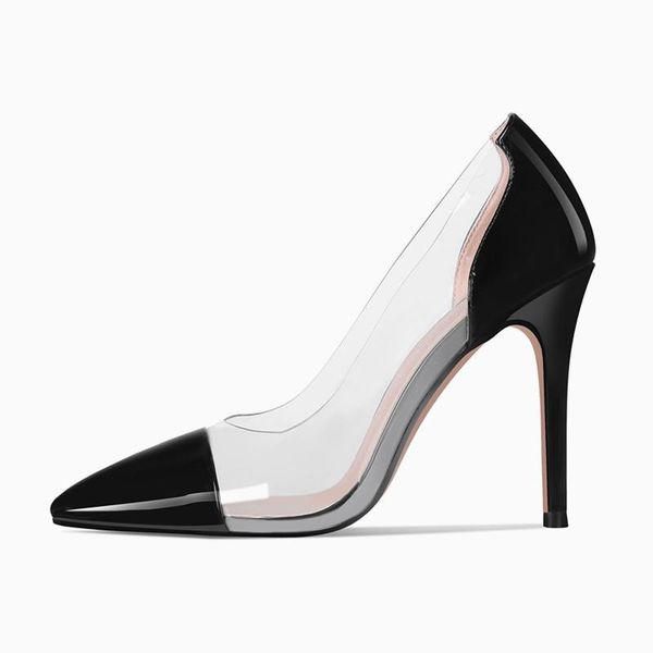 arden furtado spring and summer fashion women's shoes pointed toe stilettos heels color matching black big size pumps 41 42
arden furtado spring and summer fashion women's shoes pointed toe stilettos heels color matching black big size pumps 41 42