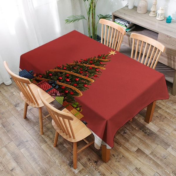 washable waterproof printing christmas series polyester pattern household tablecloth
washable waterproof printing christmas series polyester pattern household tablecloth