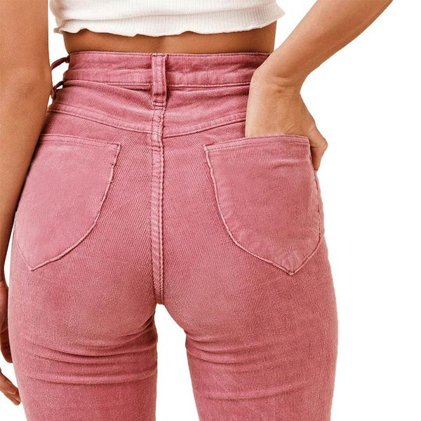 women's pants & capris corduroy flared women streetwear button zipper high waist casual trousers, Black;white
women's pants & capris corduroy flared women streetwear button zipper high waist casual trousers, Black;white