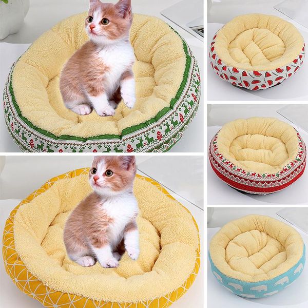 soft pet bed dog kennel cat round sofa winter warm sleeping bag portable puppy cushion mats 50*12cm small medium doghouse
soft pet bed dog kennel cat round sofa winter warm sleeping bag portable puppy cushion mats 50*12cm small medium doghouse