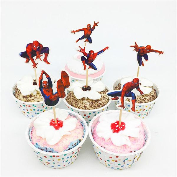 other festive & party supplies 24pcs/set cartoon man cupcake cake ers picks kids birthday card kid decoration
other festive & party supplies 24pcs/set cartoon man cupcake cake ers picks kids birthday card kid decoration