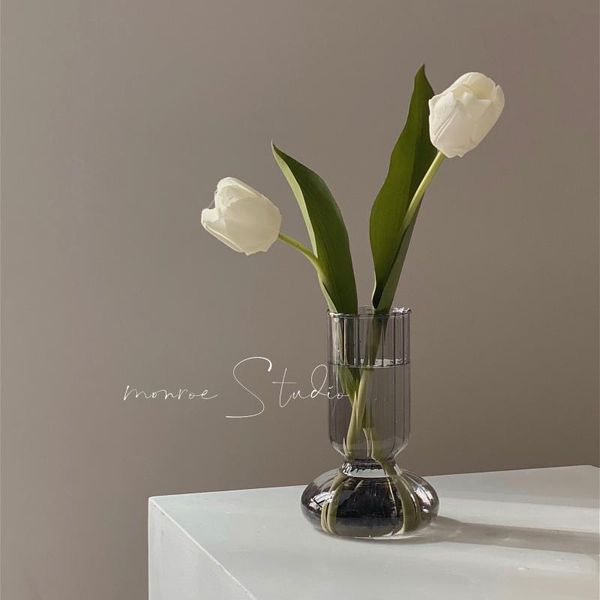 modern art vase aesthetic nordic minimalist glass black glamour vase flower arrangements dekoracje do domu home decor de50hp
modern art vase aesthetic nordic minimalist glass black glamour vase flower arrangements dekoracje do domu home decor de50hp