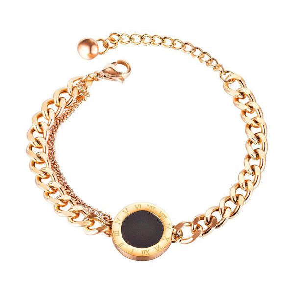 titanium steel charm bracelets for women fashion roman letters simple couple chain bangles designer luxury jewelry ladies silver mens gold b, Golden;silver
titanium steel charm bracelets for women fashion roman letters simple couple chain bangles designer luxury jewelry ladies silver mens gold b, Golden;silver