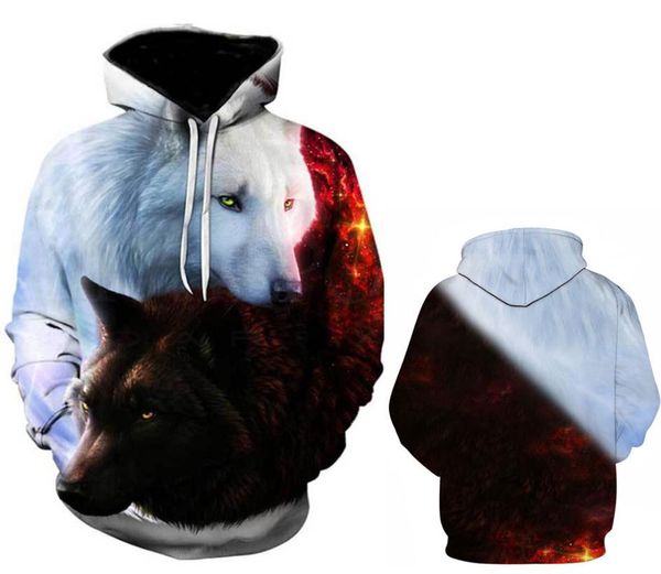 men's hoodies & sweatshirts the wolf of ice and fire 3d printing men women's casual 2021 fashion hedging animal figure sweater str, Black
men's hoodies & sweatshirts the wolf of ice and fire 3d printing men women's casual 2021 fashion hedging animal figure sweater str, Black