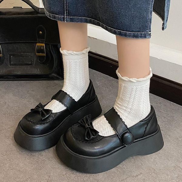 dress shoes japanese style platform lolita woman patent leather chunky heels mary janes women pumps kawaii bowtie cosplay, Black
dress shoes japanese style platform lolita woman patent leather chunky heels mary janes women pumps kawaii bowtie cosplay, Black