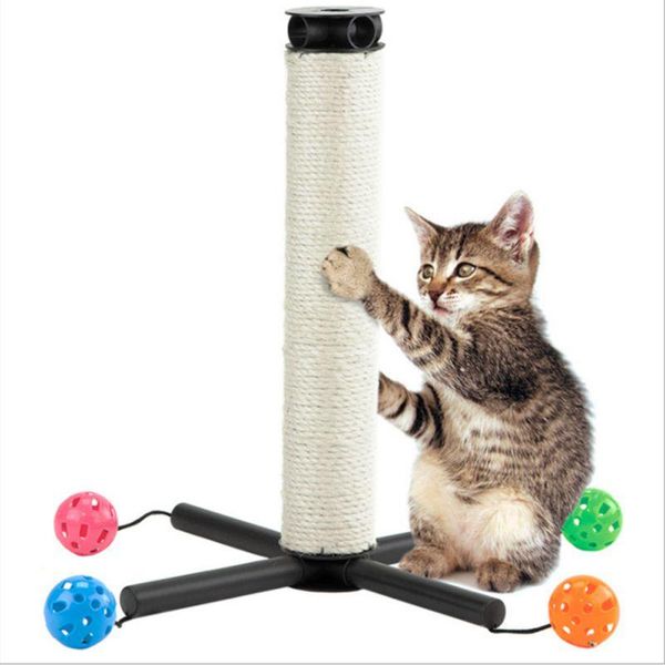 cat furniture & scratchers pet sisal scratcher pillars kitten interactive toy for house decor with bell toys training accessories
cat furniture & scratchers pet sisal scratcher pillars kitten interactive toy for house decor with bell toys training accessories