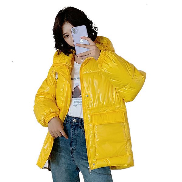 2021 New winter brightly colored Korean women's fashion cotton coat h00296 F0OE, Black
2021 New winter brightly colored Korean women's fashion cotton coat h00296 F0OE, Black