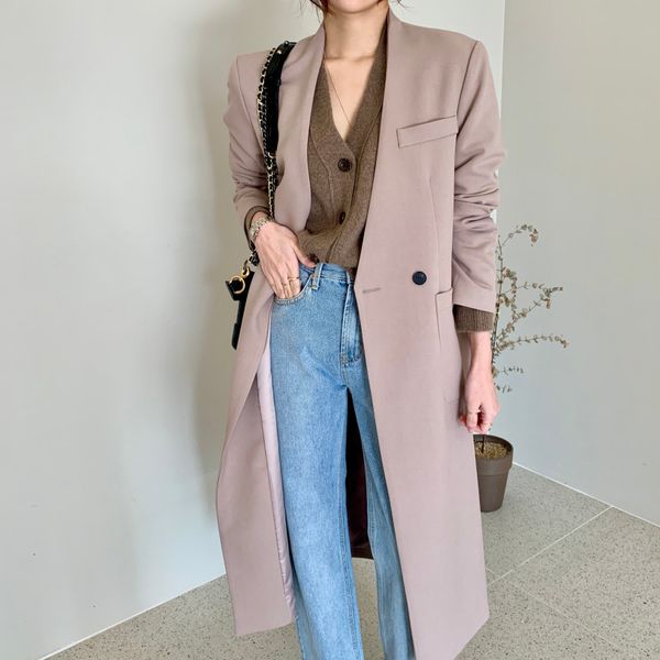 2021 lace-up minimalist double-breasted trench coat women elegant ol overcoat new autumn british loose lapel windbreaker sly5, Tan;black
2021 lace-up minimalist double-breasted trench coat women elegant ol overcoat new autumn british loose lapel windbreaker sly5, Tan;black