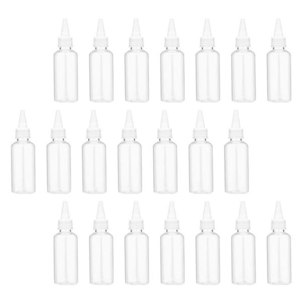 storage bottles & jars 25pcs 120ml clear bottle squeeze applicator dispenser with pointed mouth
storage bottles & jars 25pcs 120ml clear bottle squeeze applicator dispenser with pointed mouth