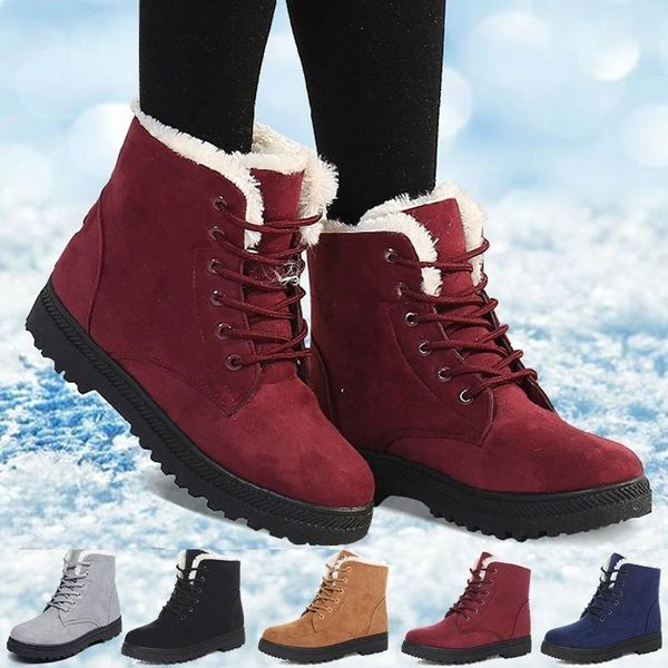 boots 2021 women winter ankle for shoes female snow botas mujer warm plush woman plus size, Black
boots 2021 women winter ankle for shoes female snow botas mujer warm plush woman plus size, Black