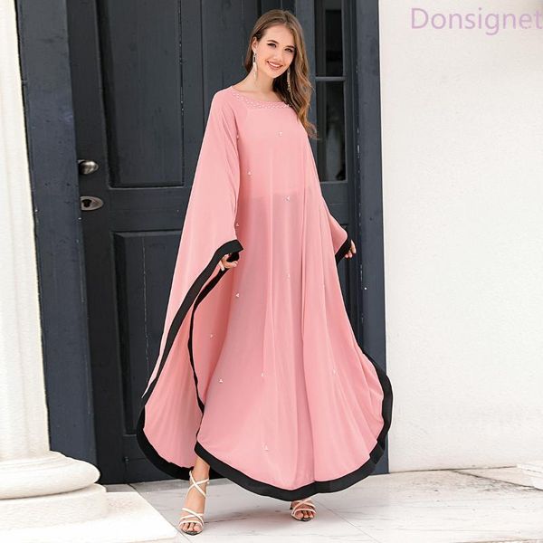 donsinet woman dress spring/autumn hand-nailed beaded pink cloak sleeves robe beach tour seaside hoodie long dresses casual, Black;gray
donsinet woman dress spring/autumn hand-nailed beaded pink cloak sleeves robe beach tour seaside hoodie long dresses casual, Black;gray