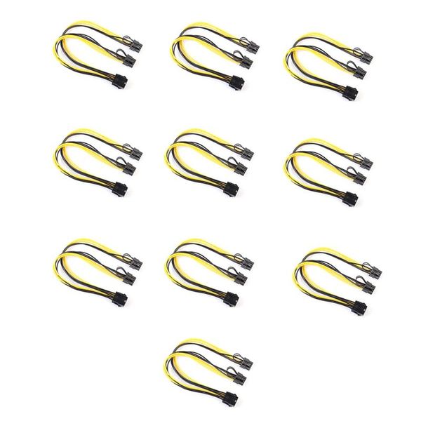 10pcs 30cm cpu 8pin to image video card dual 8pin ( 6pin+2pin) power supply splitter cable cord 1 to 2 power cables
10pcs 30cm cpu 8pin to image video card dual 8pin ( 6pin+2pin) power supply splitter cable cord 1 to 2 power cables
